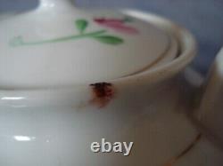 Antique Imperial Russian KUZNETSOV Porcelain Tea Pot