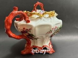 Antique Imperial Russian Kornilov Brothers Large Porcelain Tea Pot