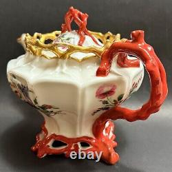 Antique Imperial Russian Kornilov Brothers Large Porcelain Tea Pot