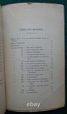 Antique Imperial Russian Memoir Alexis Volkov Valet Tsarina Alexandra Romanov