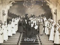 Antique Imperial Russian Photo Dagmar Grand Duchess Tatiana Romanov Hospital