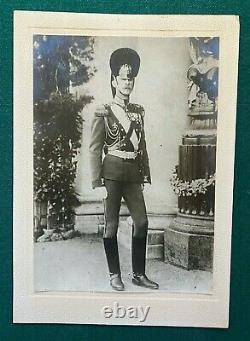 Antique Imperial Russian Photo Grand Duke Dmitri Romanov Grenadier Regiment