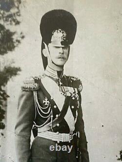 Antique Imperial Russian Photo Grand Duke Dmitri Romanov Grenadier Regiment
