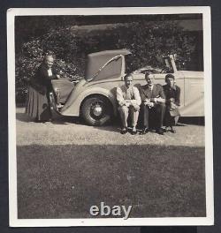 Antique Imperial Russian Photo Prince Princess Yusupov Prince Nikita Romanov Car