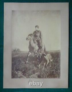 Antique Imperial Russian Photo Signed Grand Vladimir Romanov Royal Provenance