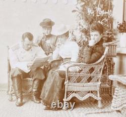 Antique Imperial Russian Photo Tsar Nicholas II Romanov Dagmar Grand Duchess