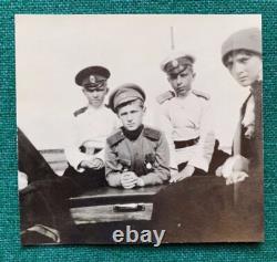 Antique Imperial Russian Photo Tsarevich Alexei Grand Duchess Tatiana Romanov