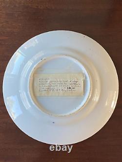 Antique Imperial Russian Porcelain Bowl by Kuznetsoff, Village of Dulevo, 1840