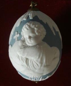 Antique Imperial Russian Porcelain Busquit Easter Egg