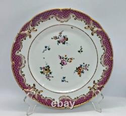 Antique Imperial Russian Porcelain Plate Popov Factory