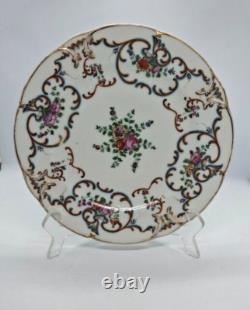Antique Imperial Russian Porcelain Plate Popov Factory