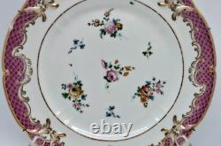 Antique Imperial Russian Porcelain Plate Popov Factory