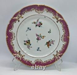 Antique Imperial Russian Porcelain Plate Popov Factory