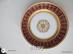 Antique Imperial Russian Porcelain dessert plate from the GURIEV SERVICE