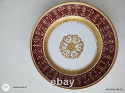 Antique Imperial Russian Porcelain dessert plate from the GURIEV SERVICE