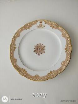 Antique Imperial Russian Porcelain plate from the Tsar Alexander lII's service