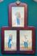 Antique Imperial Russian Presentation Leather Frame Photos Tsar Nicholas Romanov