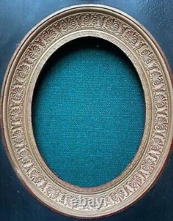 Antique Imperial Russian Presentation Miniature Portrait Frame Tsar Romanov