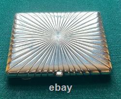 Antique Imperial Russian Presentation Silver Cigarette Case Grand Duke Romanov