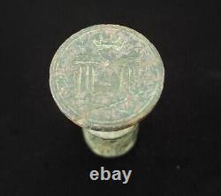 Antique Imperial Russian Romanov Royal Count Wax Seal Stamp Tsar Peter Crown RU