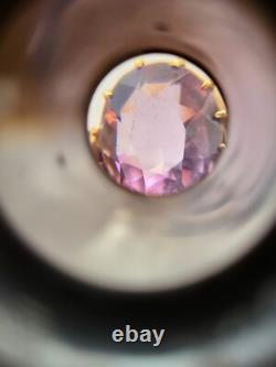 Antique Imperial Russian Rose Gold 14K Pin Brooch ORIGINAL Perfect RARE
