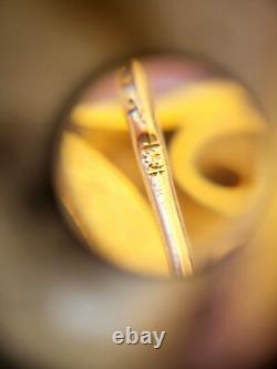 Antique Imperial Russian Rose Gold 56 14K Pin Brooch ORIGINAL Perfect RARE