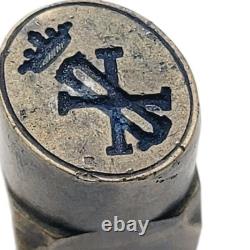 Antique Imperial Russian Royalty Nobility Armorial Wax Seal Stamp Royal Matrix
