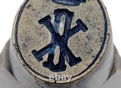 Antique Imperial Russian Royalty Nobility Armorial Wax Seal Stamp Royal Matrix