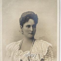 Antique Imperial Russian Royalty Postcard Czarina Alexandra Feodorovna Romanov