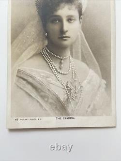 Antique Imperial Russian Royalty Postcard Czarina Alexandra Feodorovna Romanov