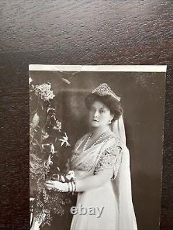 Antique Imperial Russian Royalty Postcard Czarina Alexandra Feodorovna Romanov