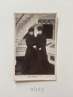 Antique Imperial Russian Royalty Postcard Empress Of Russia And Queen Alexandra