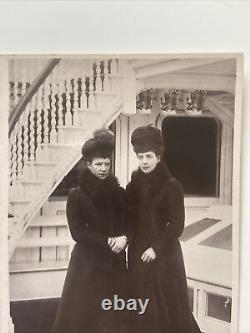 Antique Imperial Russian Royalty Postcard Empress Of Russia And Queen Alexandra