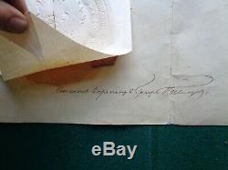 Antique Imperial Russian Signed Document Tsar Alexander I Romanov 1825 Germany