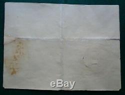 Antique Imperial Russian Signed Document Tsar Alexander I Romanov 1825 Germany