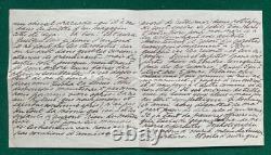 Antique Imperial Russian Signed Letter Grand Duke Alexander Romanov Bolshevism