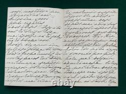Antique Imperial Russian Signed Letters Grand Duchess Paul Princess Alex Greece