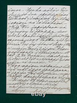 Antique Imperial Russian Signed Letters Grand Duchess Paul Princess Alex Greece