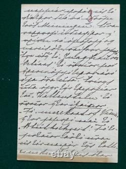 Antique Imperial Russian Signed Letters Grand Duchess Paul Princess Alex Greece