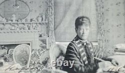 Antique Imperial Russian Signed Photo Dowager Empress Marie Dagmar Romanov 1920