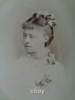 Antique Imperial Russian Signed Photo Duchess Therese Oldenburg Leuchtenberg