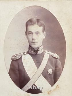 Antique Imperial Russian Signed Photo Grand Duke Michael Alexandrovich Romanov