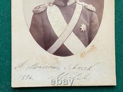 Antique Imperial Russian Signed Photo Grand Duke Michael Alexandrovich Romanov