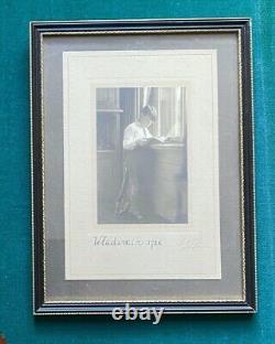 Antique Imperial Russian Signed Photo Grand Duke Vladimir Romanov 1925 Coburg