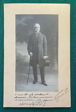 Antique Imperial Russian Signed Photo Prince Constantine Gorchakov 1912 Top Hat