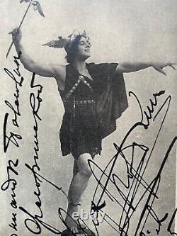 Antique Imperial Russian Signed Postcard Ballet Russes Ivan Mordkin 1915 Kiev