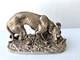 Antique Imperial Russian Silver 84 Dog Figurine
