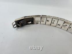 Antique Imperial Russian Silver 84 Niello Belt 29 Inch Antique Imperial Russian Silver 84 Niello Belt 29 Inch