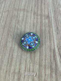 Antique Imperial Russian Silver Brooch 84 Sterling Silver Enameled Original +box Antique Imperial Russian Silver Brooch 84 Sterling Silver Enameled Original +box