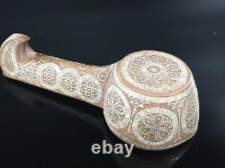 Antique Imperial Russian Silver Inlay Kovsh Vessel Bowl Ladle Spoon TALASHKINO